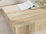 Coffee Table Sonoma Oak 95 x 55 x 31 cm Engineered Wood 8000182