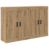 Wall-mounted Cabinet 2 pcs Artisan Oak 69.5 x 34 x 90 cm 3415580