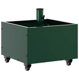 Parasol Base Manual Green 45 x 45 x 45 cm Steel 42010367
