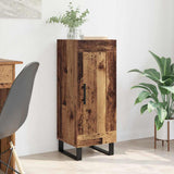 Sideboard Old Wood 34.5 x 34 x 90 cm Engineered Wood and Iron 881654
