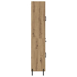 Highboard 2 pcs Artisan Oak 69.5 x 34 x 180 cm Engineered Wood 3415896