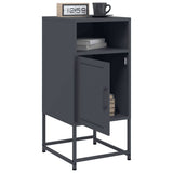 Bedside Cabinet Anthracite 36x39x78 cm Steel 846570