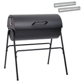 Outdoor Grill 3 pcs 80 x 73 x 90 cm Black Metal 3443019