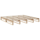 Bookcase Bed without Mattress 180x200cm Solid Wood Pine 3324490