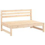 5 Piece Garden Lounge Set Solid Wood Pine 3186599