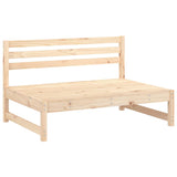 5 Piece Garden Lounge Set Solid Wood Pine 3186599