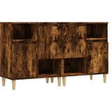 Sideboards 2 pcs Smoked Oak 60x35x70 cm Engineered Wood 3185724