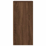Sideboard Brown Oak 29.5x34x76 cm Engineered Wood 861613