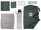 Camping Tent Army Green 190 x 140 x 105 cm Polyester and Steel 42028645