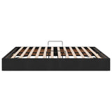 Storage Bed with Headboard Black 180 x 200 cm Velvet 3370129