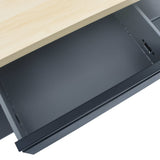 Workbench Black 120x60x85 cm Steel 145345