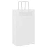 ZNTS Paper Bags 250 pcs with Handles White 21x11x36 cm 4101841