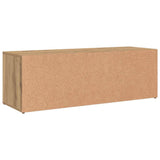Shoe Storage Bench Artisan Oak 105x35x35 cm Engineered Wood 856411