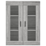 Highboard Grey Sonoma 69.5x34x180 cm Engineered Wood 3198551
