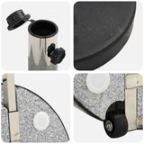 Parasol Base Black 45 x 37.5 cm Granite 42002811