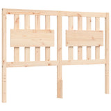 Bed Frame without Mattress Small Double Solid Wood Pine 3192396