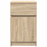 Bedside Cabinet Sonoma Oak 39x35x65 cm Engineered Wood 861323