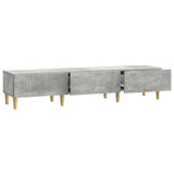 TV Cabinet Concrete Grey 147 x 34.5 x 30 cm Engineered Wood 894708