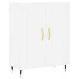 Highboard White 69,5x34x180 cm Engineered Wood 3198321