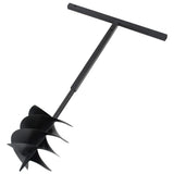 Ground Drill with Handle 250 mm with Extension Tube 4 m Steel 3059406