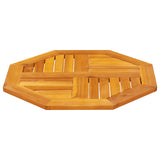 Table Top 60x60x2 cm Octagonal Solid Wood Acacia 4004260