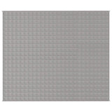 Weighted Blanket Grey 220x260 cm 15 kg Fabric 350731