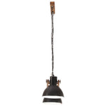 ZNTS Industrial Hanging Lamp 25 W Black 109 cm E27 320527