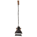 ZNTS Industrial Hanging Lamp 25 W Black 109 cm E27 320527