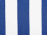 Awning Replacement Fabric Blue and White 250 x 200 cm Polyester 3444177