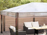 Gazebo Cover Replacement Transparent 400 x 300 x 32 cm PVC 42008409