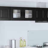 Dishwasher Panel Kalmar Black 80 x 31 x 40 cm Engineered Wood 884595
