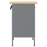 Work Bench with Drawer with Lock Red and Grey 50 x 55 x 85 cm 4103463