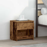 Bedside Cabinets 2 pcs Old Wood 40x30x39 cm Engineered Wood 856407