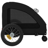 Pet Bike Trailer Black Oxford Fabric and Iron 93975