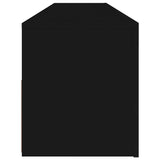 TV Cabinet with LED Lights Black 120x35x40 cm 804356