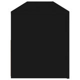 TV Cabinet with LED Lights Black 120x35x40 cm 804356