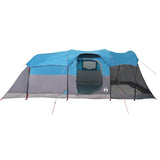 Family Tent Tunnel 8-Person Blue Waterproof 94786