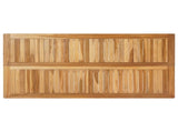 Bar Table Natural 150 x 75 x 105 cm Solid Teak Wood 42030008