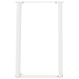 Dining Table Legs U-Shaped 2 pcs White 60x cm Steel 4012789