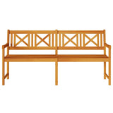 Garden Bench Brown 180 x 56 x 90cm Solid Acacia wood 4105526