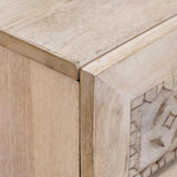Bedside Cabinet White 50 x 33 x 62 cm Engineered Wood 4018125