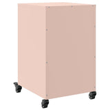 Bedside Cabinet Pink 36x39x59 cm Steel 846729