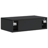 Wall-Mounted Side Table Black 59 x 34.5 x 17 cm Engineered Wood 899166