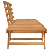 Garden Bench Brown Solid acacia wood Large 316471