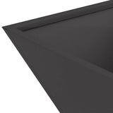 Garden Planter 5 pcs Black 40 x 40 x 15 cm Cold-rolled Steel 873811