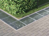Grating Silver 50 x 50 x 2 cm Hot-Dip Galvanised Steel 42018655