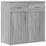 Sideboards 2 pcs Grey Sonoma 79x38x80 cm Engineered Wood 3276621