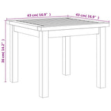 3 Piece Bistro Set Beige Poly Rattan and Acacia Wood 367603