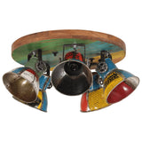 Ceiling Lamp 25 W Multicolour 50x50x25 cm E27 371833
