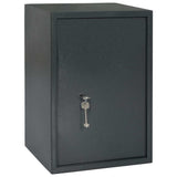 Safe Box with Lock Dark grey 35 x 31 x 50 cm Steel 42011316